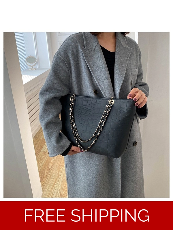 Stone Pattern Large Tote Bags For Women